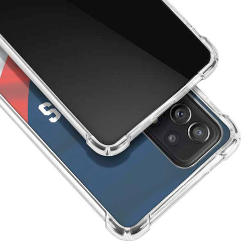 NFL New England Patriots Galaxy A52 5G Clear Case